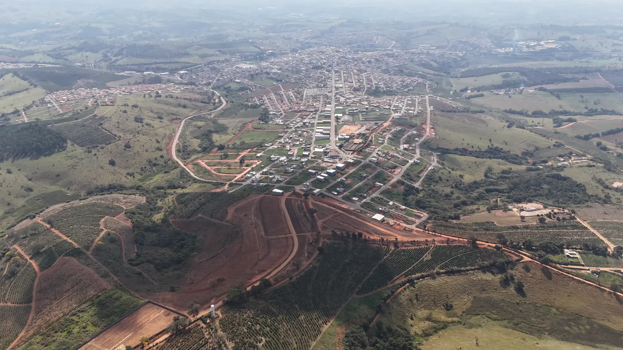 Foto aérea da obra do Parque São Lucas II, imagem 3 de 10