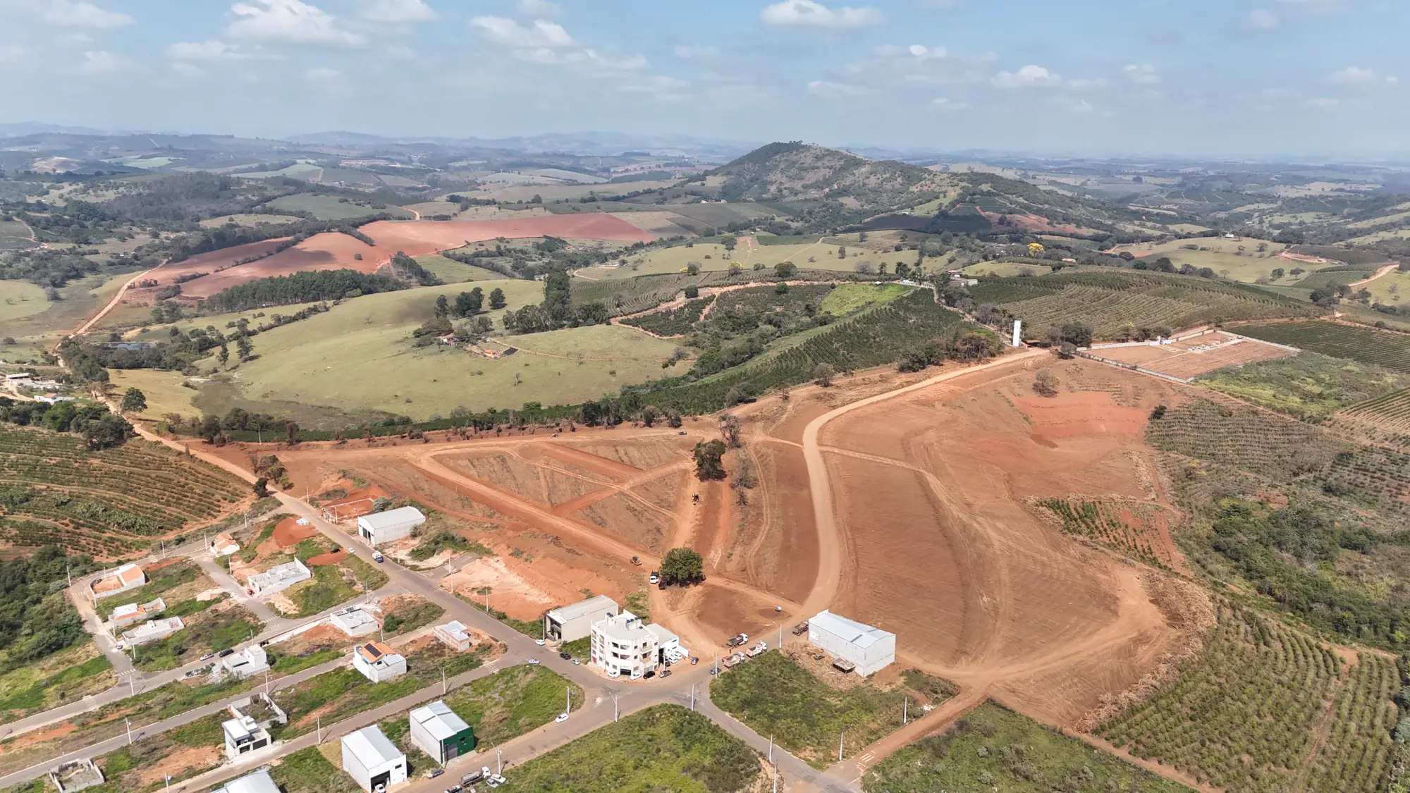 Foto aérea da obra do Parque São Lucas II, imagem 5 de 10